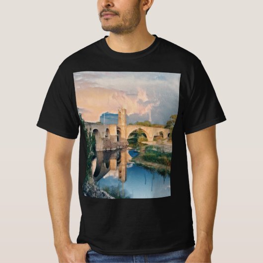 Frans aquaduct - Pont du Gard T-shirt (Voorkant)