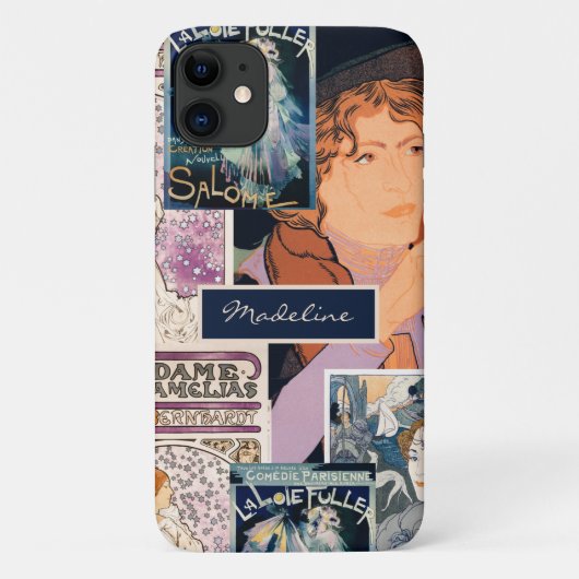 Frans  Art Poster Collage Persoonlijk Case-Mate iPhone Case (Achterkant)