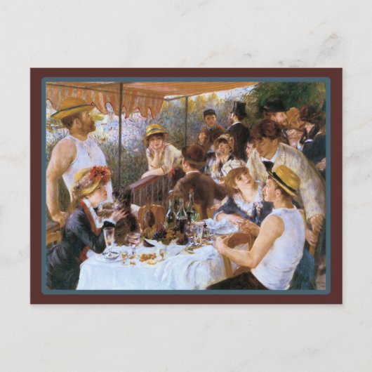 Frans Bar Café Briefkaart (Voorkant)