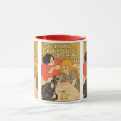 Frans bedrijf van chocolade en thee, Art Nouveau Mok (Midden)