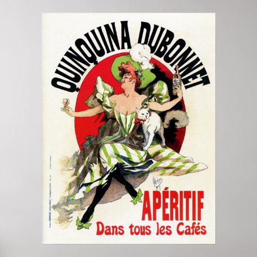  Frans belle epoque apéritif ad Frans Poster (Voorkant)