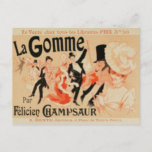 Frans Belle Epoque vintage poster briefkaart