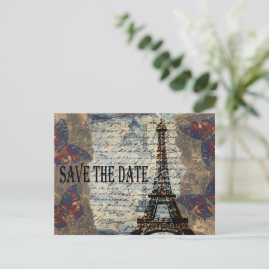 Frans Bewaar de datum Aankondigingskaart (Staand voorkant)