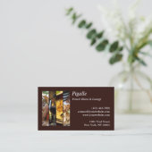 Frans Bistro Visitekaartje (Staand voorkant)