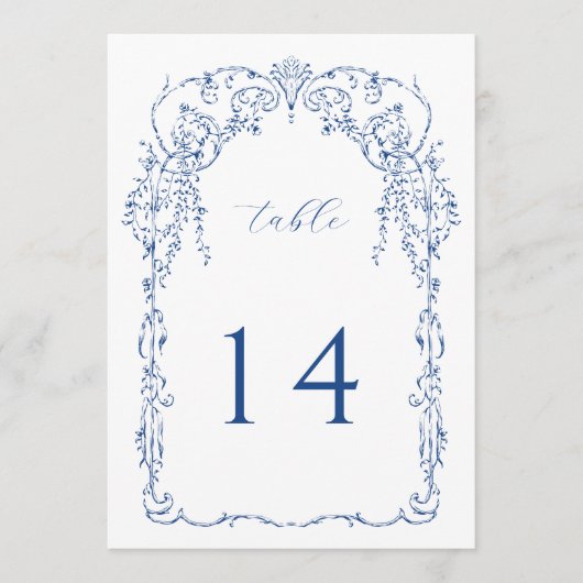 Frans Blauw Botanisch Lijst Tafelnummer (Voorkant)