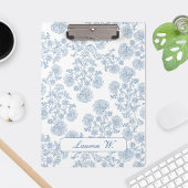 Frans Blauw Toile Custom Klembord voor Docenten