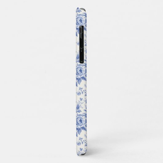 Frans bloemenpatroon Case-Mate iPhone case (Achterkant/links)