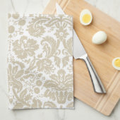  - frans bloemetjespatroon theedoek (Quarter Fold)