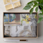 Frans Boerderij Koe  Tissuepapier (Geschenk)