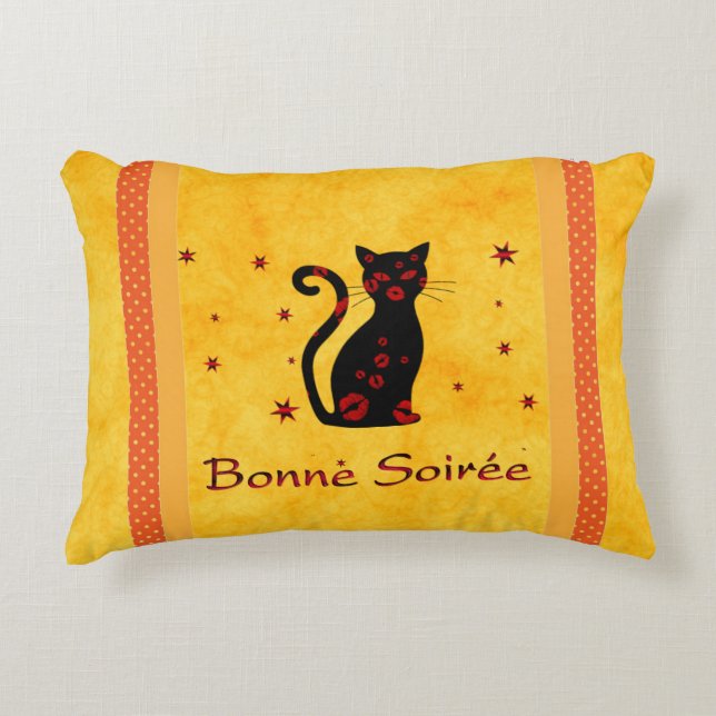 Frans:Bonne Soiree Accent Pillow Accent Kussen (Voorkant)