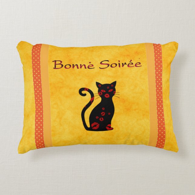 Frans:Bonne Soiree Accent Pillow Accent Kussen (Voorkant)