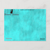 Frans:Bonne Soiree Briefkaart (Achterkant)