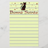 Frans:Bonne Soiree Briefpapier (Voorkant)