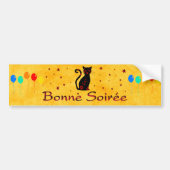 Frans:Bonne Soiree Bumpersticker (Voorkant)