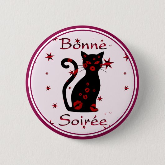 Frans:Bonne Soiree Button (Voorkant)