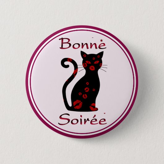 Frans:Bonne Soiree Button (Voorkant)