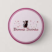Frans:Bonne Soiree Button (Voorkant)