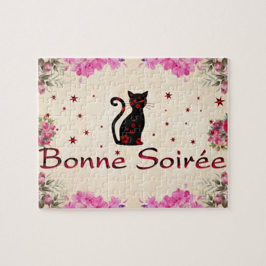 Frans:Bonne Soiree Puzzle Legpuzzel (Horizontaal)