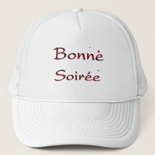 Frans:Bonne Soiree Trucker Hat Pet