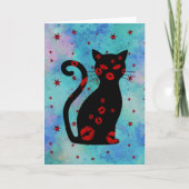 Frans:Bonne Soiree Wenskaart Kaart (Voorkant)