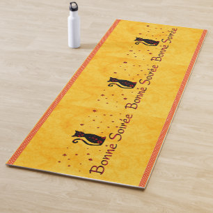 Frans:Bonne Soiree Yoga Mat