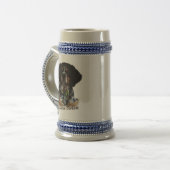 Frans Bretagne, Vogeljacht Kunst Bierpul (Voorkant links)