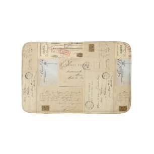 Frans Briefkaart Bathmat Badmat