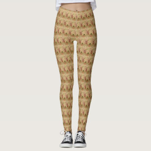Frans Briefkaart Leggings vrouwen
