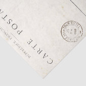  Frans Briefkaart met poststempel Tissuepapier (Detail)