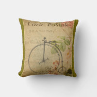 Frans Briefkaart Pillow