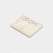  Frans Briefkaart Post-it Notes (Schuin)