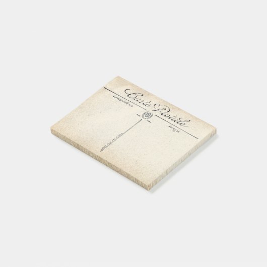  Frans Briefkaart Post-it Notes (Schuin)