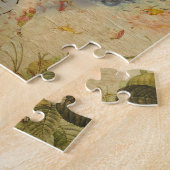 Frans Briefkaart Puzzle Legpuzzel (Zijkant)