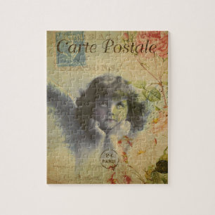 Frans Briefkaart Puzzle Legpuzzel