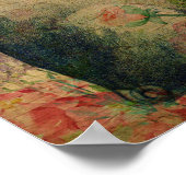  Frans Briefkaart varken met kroon Poster (Hoek)