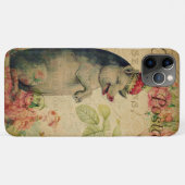  Frans Briefkaart varken met kroongras Case-Mate iPhone Case (Achterkant (horizontaal))