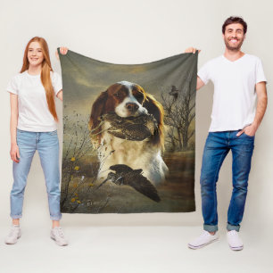 Frans-Brittany, art Fleece Deken