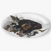 Frans-Brittany, art Papieren Bordje (Gekanteld)