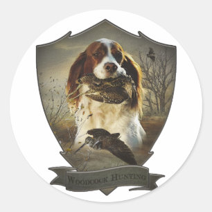 Frans-Brittany, art Ronde Sticker