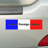 Frans buitenlands Legion Bumpersticker (Op auto)