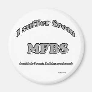 Frans buldog syndroom - magneet