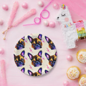 Frans Bulldog Art Paper Bord (Feest)