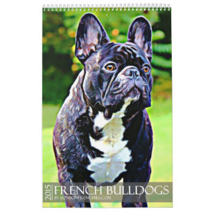 FRANS BULLDOG CALENDAR 2015 KALENDER