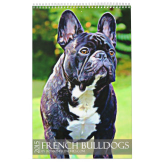 FRANS BULLDOG CALENDAR 2015 KALENDER