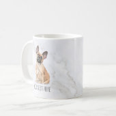 Frans Bulldog Personalized Mug Koffiemok (Voorkant links)