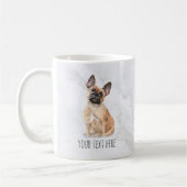 Frans Bulldog Personalized Mug Koffiemok (Links)