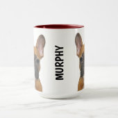 Frans Bulldog Personalized Mug Mok (Midden)
