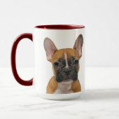 Frans Bulldog Personalized Mug Mok (Links)