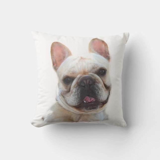 Frans Bullodge Amerikaans Mojo kussen (Voorkant)