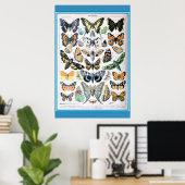  Frans Butterflies Cottcore Poster (Thuiskantoor)